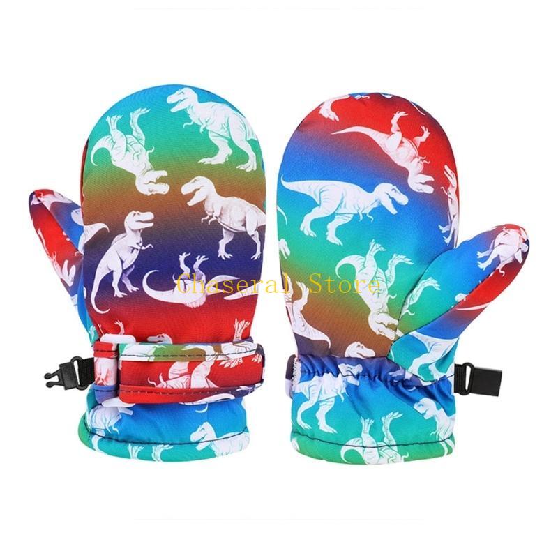 Snow Glove Insulated - E7ce Boy & Girls kleurrijke sneeuwhandschoenen