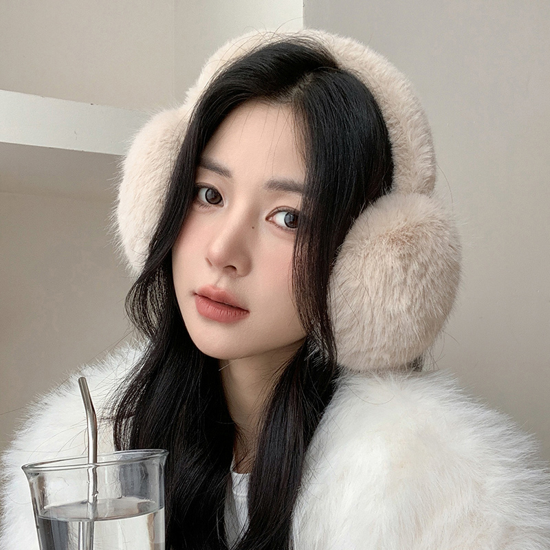 Earmuffs Foldable - Effen Kleur Zacht Pluche Oor Warmer