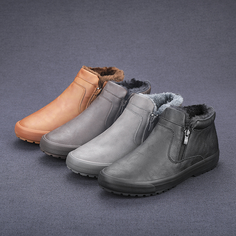 Waterproof Winter Boot - Winter herenlaarzen Hoge kwaliteit waterdichte leren