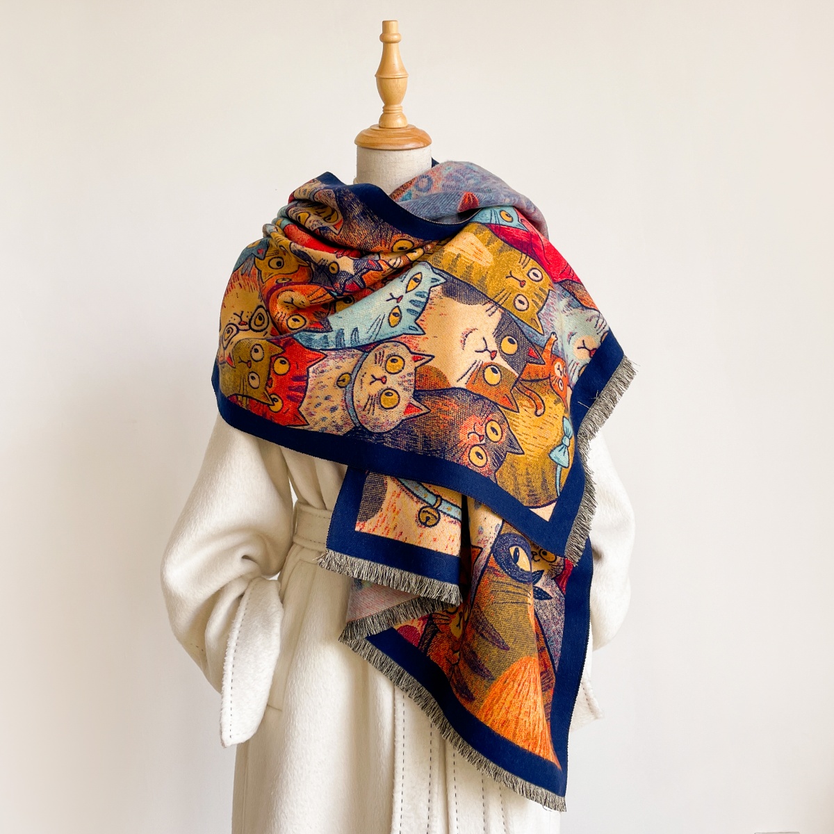 Gedetailleerde sjaal, pashmina - Cashmere Pashmina Wrap recensie en prijs