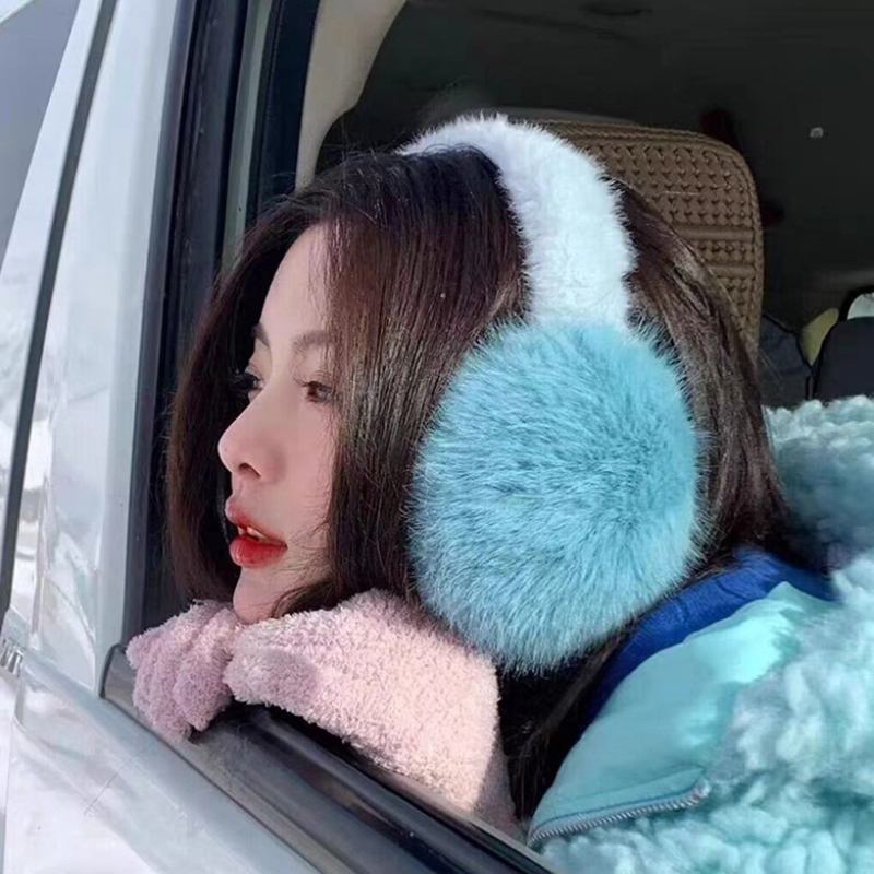 Effen Kleur Zacht Pluche Oor W - Earmuffs Foldable recensie en prijs