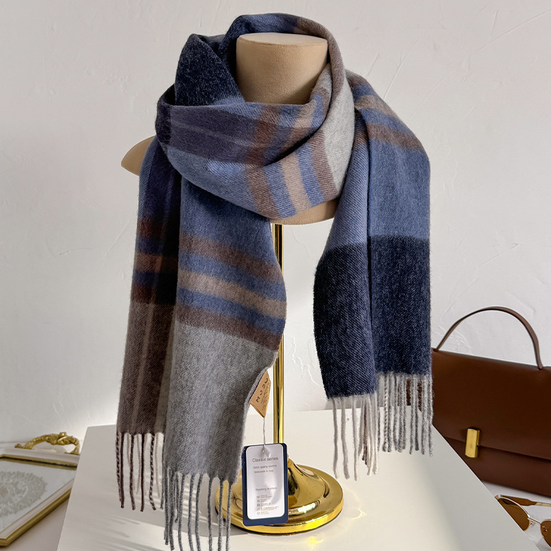 100% wollen geruite sjaal voor - Wool Scarf Men recensie en prijs