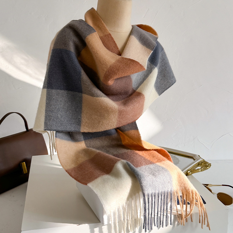 100% wollen geruite sjaal voor - Wool Scarf Men recensie en prijs