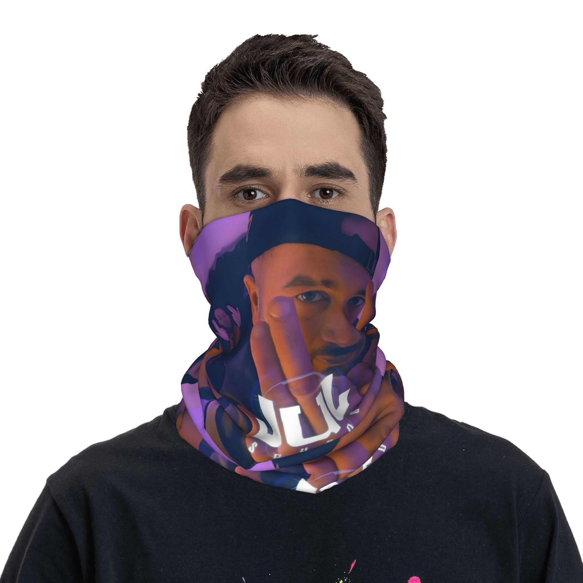 Custom JuL Rap Muziek Bandana  - Neck Gaiter Fleece recensie en prijs