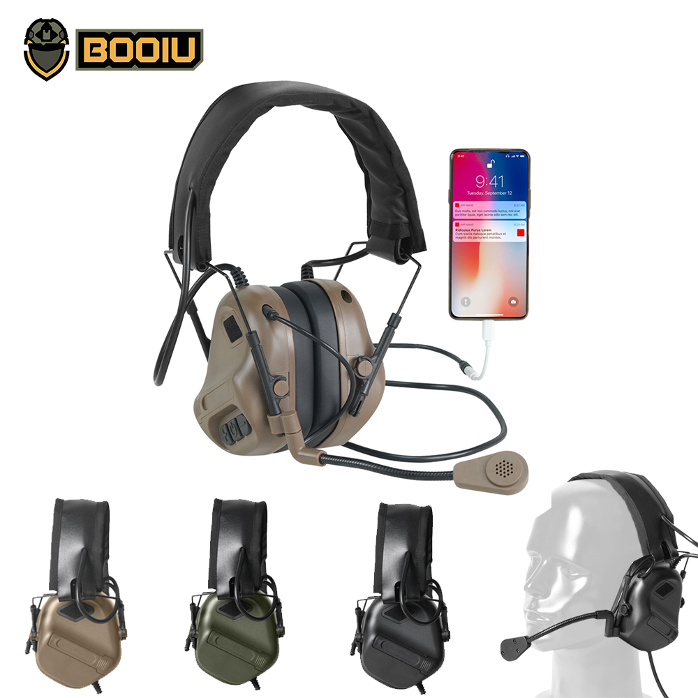 BOOIU Tactische elektronische  - Earmuffs Foldable recensie en prijs