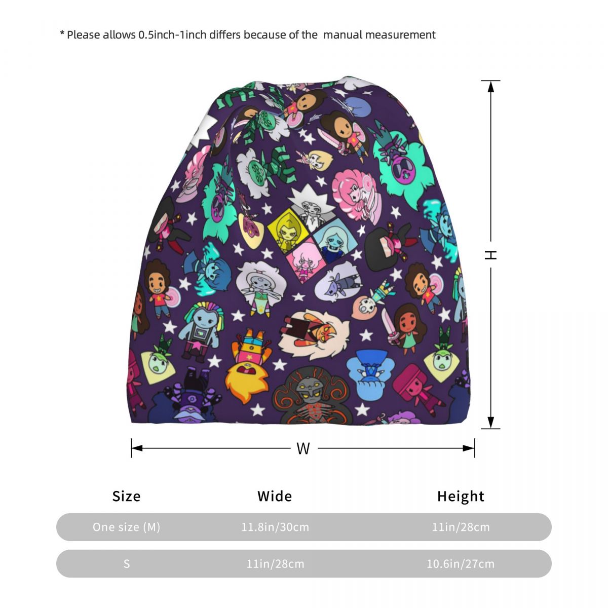 Crystal Gems Steven Universe B - Knit Beanie Hat Warm recensie en prijs