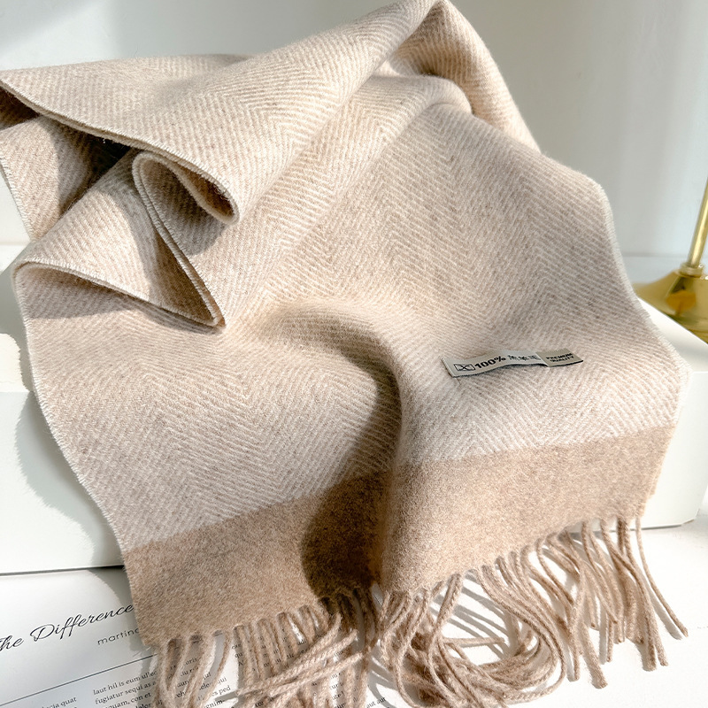 100% Pure Wol Sjaal Dames Here - Wool Scarf Men recensie en prijs