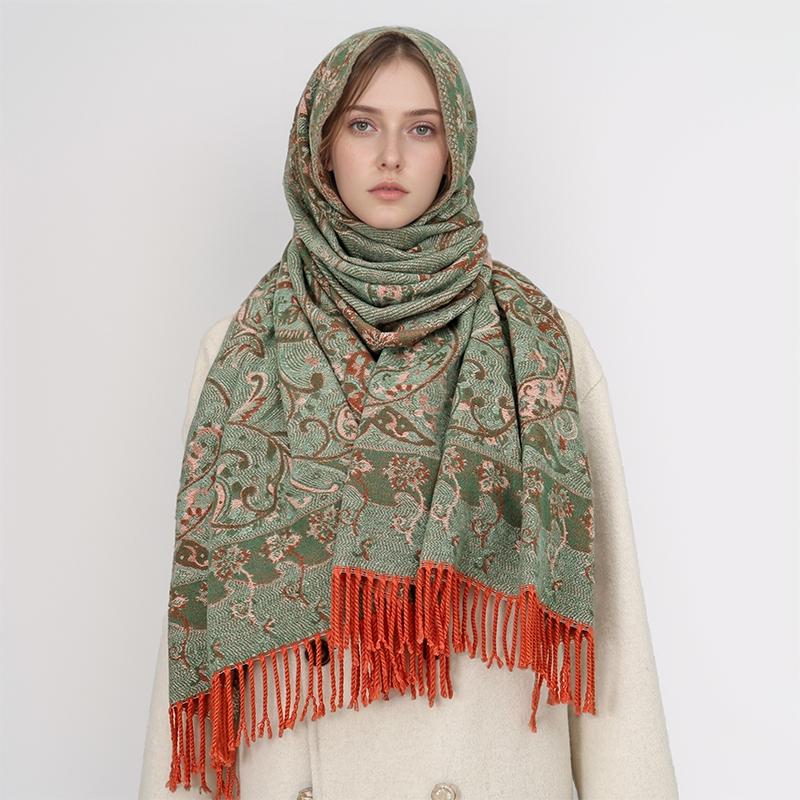 2024 Mode Etnische Stijl Vrouw - Cashmere Pashmina Wrap recensie en prijs
