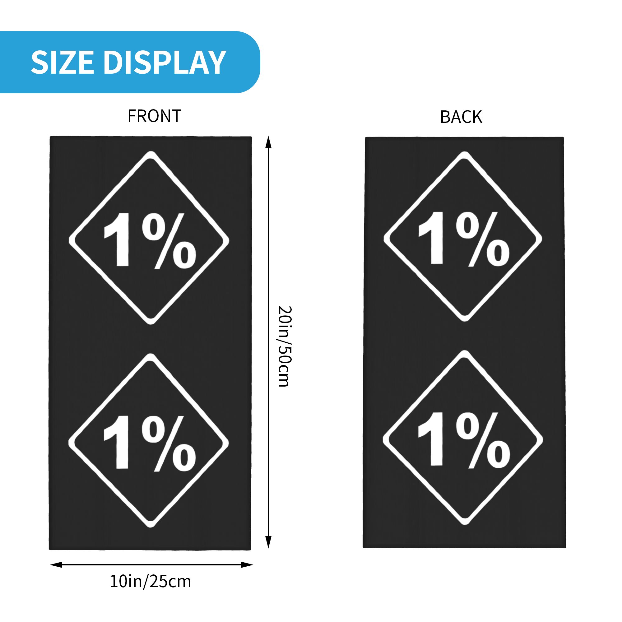 Custom One Percenter 1% Nekwar - Neck Gaiter Fleece recensie en prijs