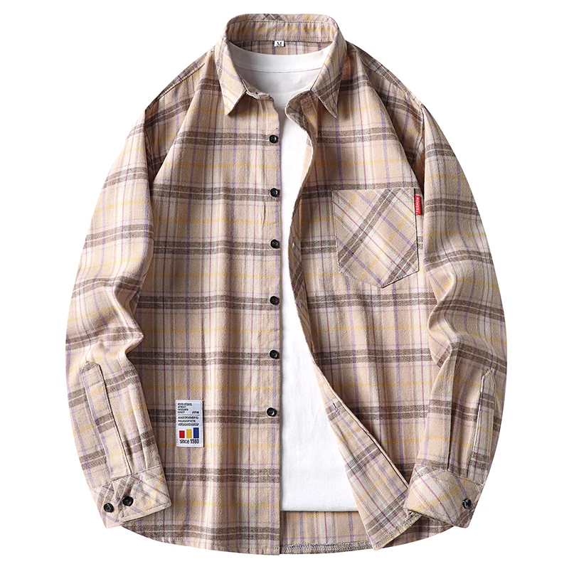 Heren casual geruite flanellen - Flannel Shirt Lined recensie en prijs