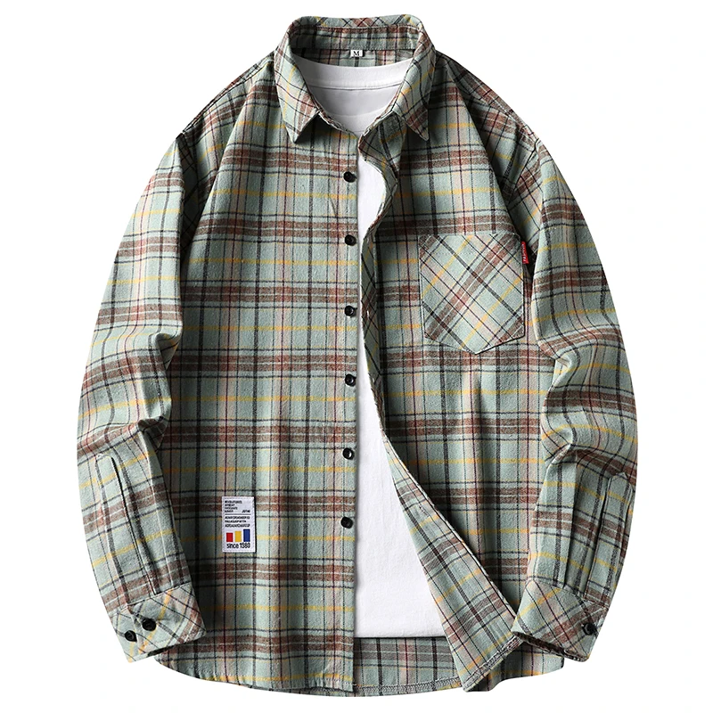 Heren casual geruite flanellen - Flannel Shirt Lined recensie en prijs