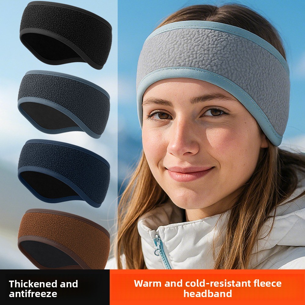 Warme fleece sporthoofdbanden  - Winter Headband Fleece recensie en prijs