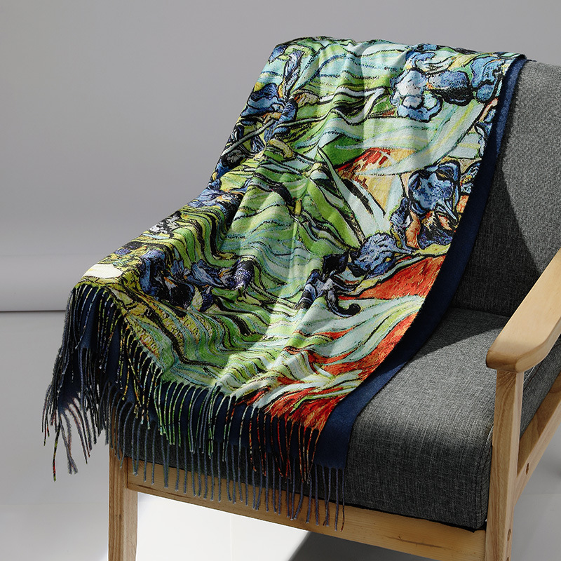 Luxe Merk Olieverfschilderij K - Wool Scarf Men recensie en prijs