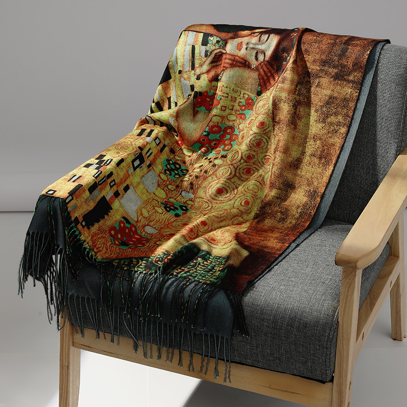 Luxe Merk Olieverfschilderij K - Wool Scarf Men recensie en prijs