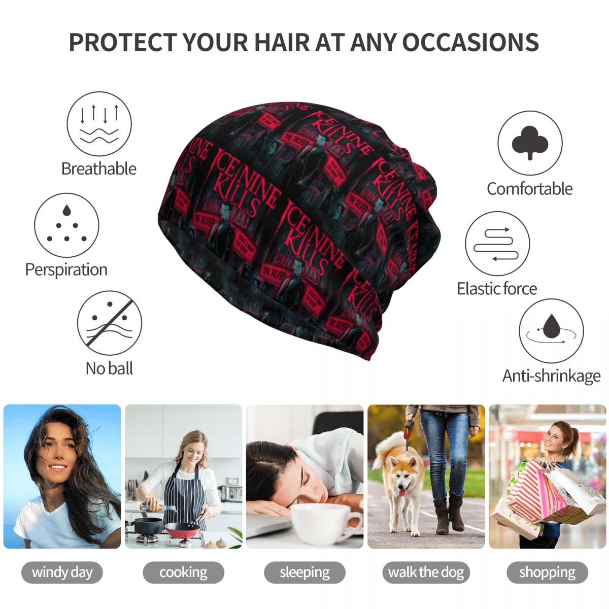 Ice Nine Kills The Silver Scre - Knit Beanie Hat Warm recensie en prijs